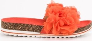Seastar pantofle Originální oranžové nazouváky dámské bez podpatku ruznobarevne