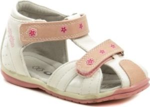Wojtylko Sandály Dětské 2S1352 bílé dívčí sandálky Bílá