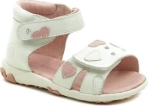 Axim Sandály Dětské Sunway 1S6938 bílé dívčí sandálky Bílá