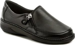 Axel Mokasíny AXCW135 černé dámské polobotky boty šíře H Černá