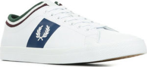 Fred Perry Tenisky Underspin Tipped Cuff Bílá