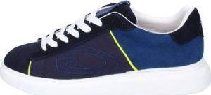 Guardiani Tenisky Sneakers Camoscio Tessuto Modrá