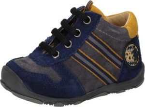 Balducci Tenisky Dětské sneakers blu camoscio grigio AD597 Modrá