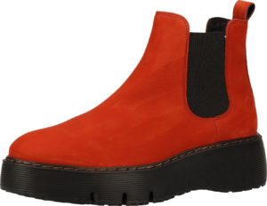 Paul Green Chelsea boty oranžově červená