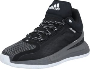 ADIDAS PERFORMANCE Sportovní boty 'D Rose 11' černá / šedá / šedý melír