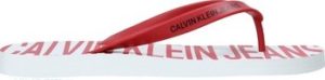 Calvin Klein Jeans Žabky B4S0676 Červená