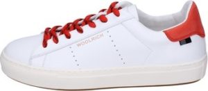 Woolrich Tenisky Sneakers Pelle Pelle nabuk Bílá