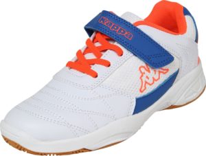 KAPPA Sportovní boty 'DROUM II' bílá / svítivě oranžová / modrá