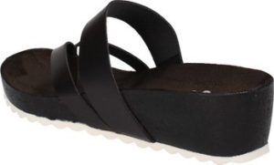 5 Pro Ject Sandály sandali nero pelle AC598 Černá