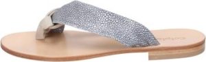 Calpierre Sandály sandali grigio camoscio beige tessuto BZ880 ruznobarevne