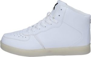 Wize Ope Tenisky sneakers bianco pelle BY893 Bílá